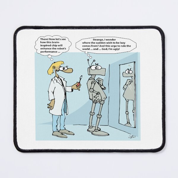 Item preview, If Robots Were More Like Us designed and sold by DoubleCap Design.