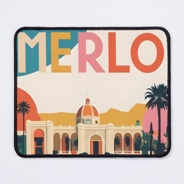 Item preview, Merlo Argentina Vintage Travel Tourism designed and sold by TravelersGems.