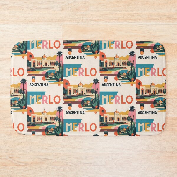Item preview, Merlo Argentina Vintage Travel Tourism designed and sold by TravelersGems.