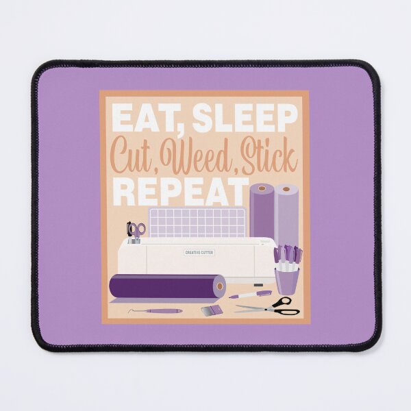 Item preview, Eat Sleep Repeat Home Cutter - Cutting Machine - PURPLE designed and sold by StellarFX.