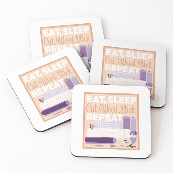 Item preview, Eat Sleep Repeat Home Cutter - Cutting Machine - PURPLE designed and sold by StellarFX.