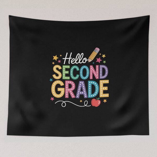 Item preview, Hello Second Grade designed and sold by jkrphoto.