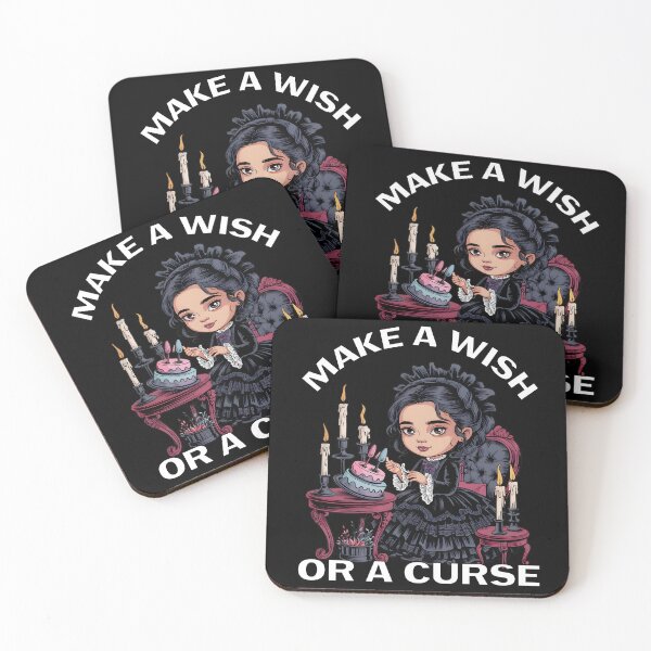 Item preview, Gothic Kawaii Birthday Girl – Make a Wish or a Curse designed and sold by Fragy72.