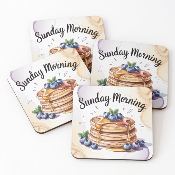 Item preview, Pancakes with blueberries  designed and sold by ArtQueen777.