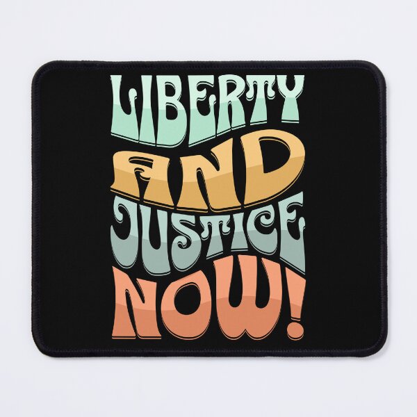 Item preview, Liberty and Justice Now! designed and sold by ActOutTees.
