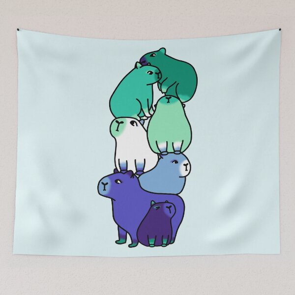 Item preview, Gay Capybara designed and sold by chelsea125.