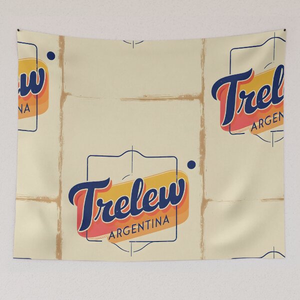 Item preview, Trelew Argentina Vintage Travel Tourism designed and sold by TravelersGems.