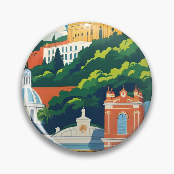 Item preview, Vicente Lopez Partido Argentina Vintage Travel Tourism designed and sold by TravelersGems.