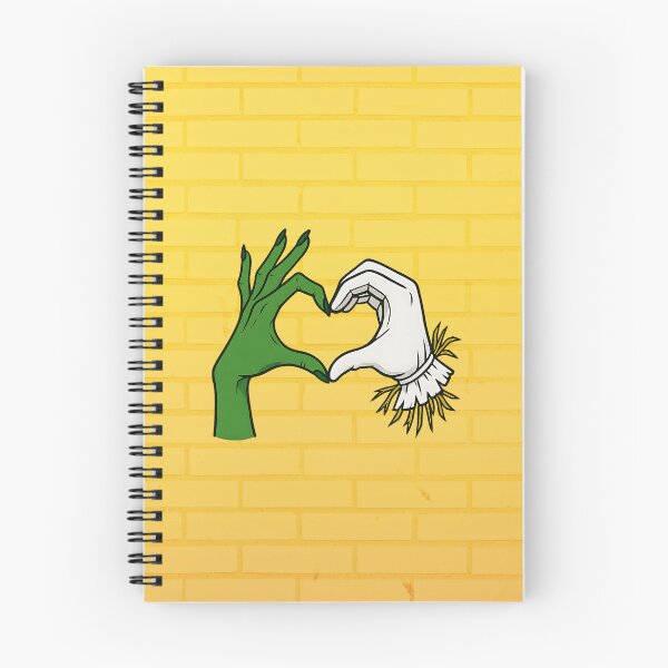 Item preview, Wicked Ship Art – Elphaba x Fiyero Heart Hands (Fiyeraba) designed and sold by PricklyBearArt.