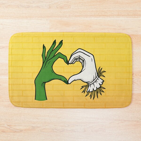 Item preview, Wicked Ship Art – Elphaba x Fiyero Heart Hands (Fiyeraba) designed and sold by PricklyBearArt.