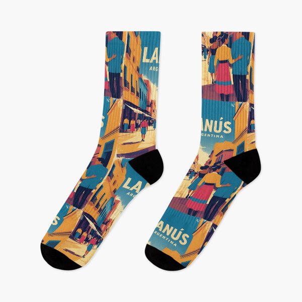 Item preview, Lanus Argentina Vintage Travel Tourism designed and sold by TravelersGems.