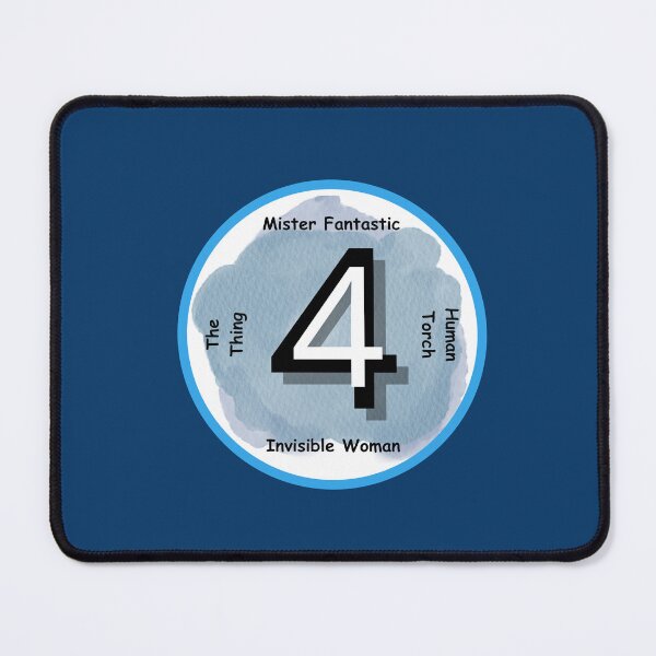 Item preview, Fantastic Four Tribute Logo – Comic Superhero Team Emblem designed and sold by FASA's ART.