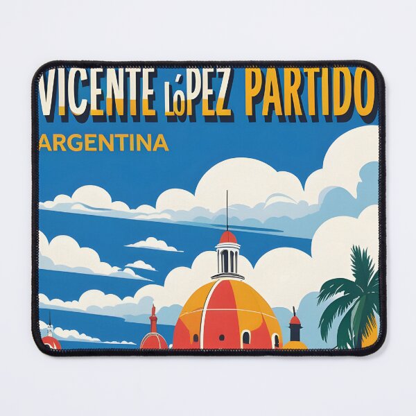 Item preview, Vicente Lopez Partido Argentina Vintage Travel Tourism designed and sold by TravelersGems.