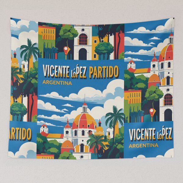 Item preview, Vicente López Partido Argentina Vintage Viajes Turismo designed and sold by TravelersGems.