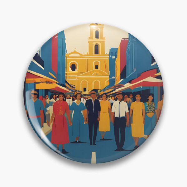 Item preview, Lanus Argentina Vintage Travel Tourism designed and sold by TravelersGems.