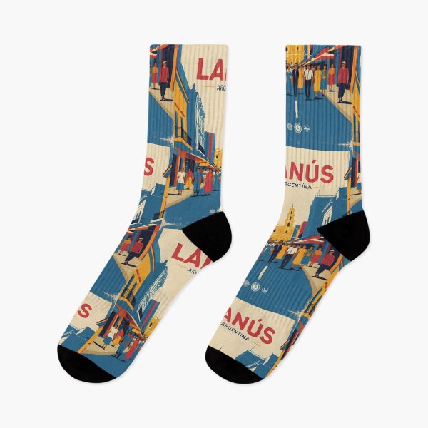 Item preview, Lanus Argentina Vintage Travel Tourism designed and sold by TravelersGems.