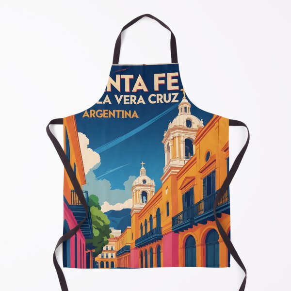 Item preview, Santa Fe de la Vera Cruz Argentina Vintage Travel Tourism designed and sold by TravelersGems.
