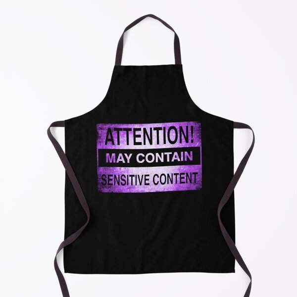 Item preview, Sensitive Content Warning - A Sensitive Caution | Funny Warning Gift designed and sold by surmind.