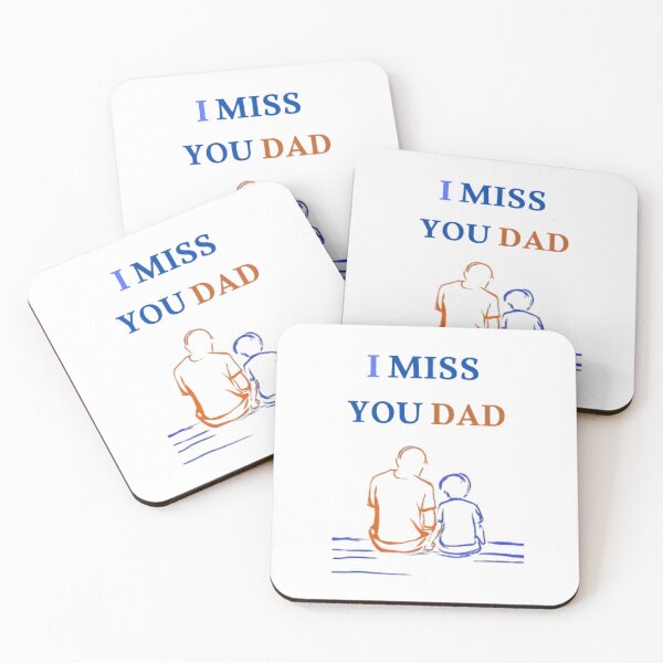 Item preview, I Miss You Dad: A Heartfelt Tribute to Fatherhood designed and sold by MyDesigneStore.