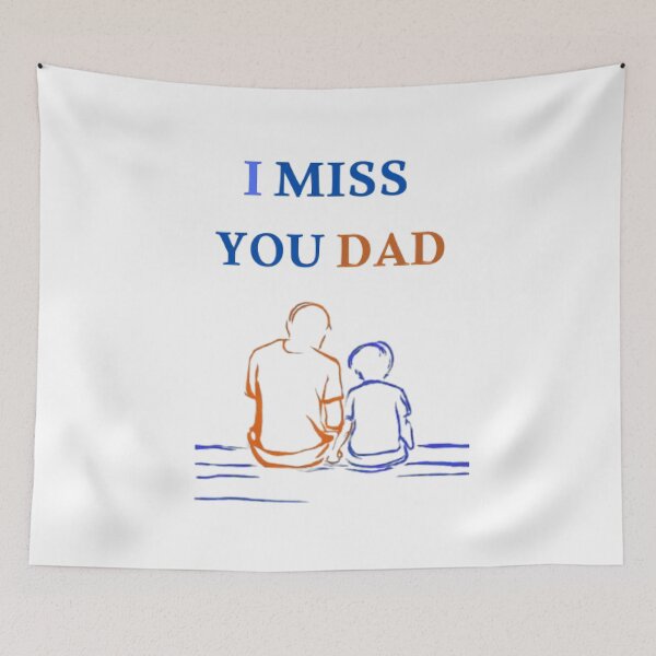 Item preview, I Miss You Dad: A Heartfelt Tribute to Fatherhood designed and sold by MyDesigneStore.
