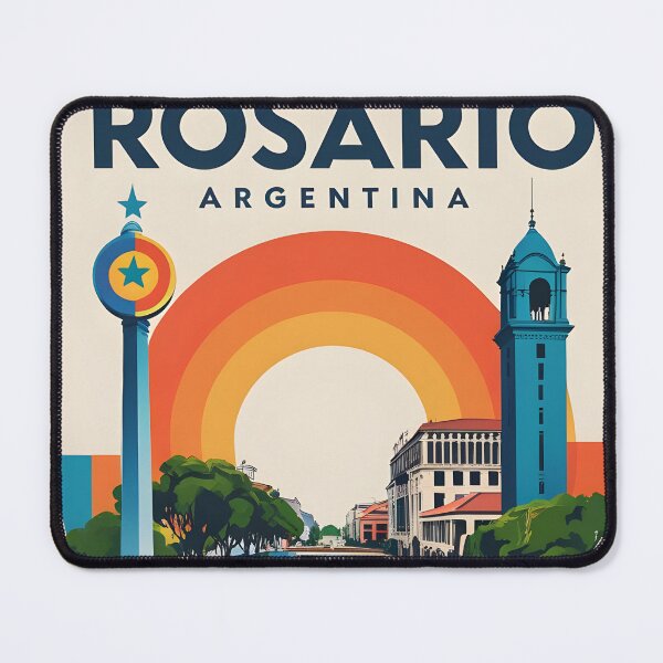 Item preview, Rosario Argentina Vintage Travel Tourism designed and sold by TravelersGems.