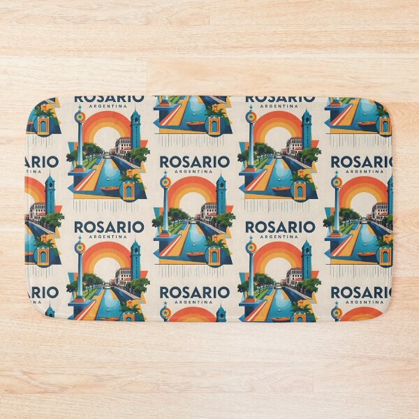 Item preview, Rosario Argentina Vintage Travel Tourism designed and sold by TravelersGems.
