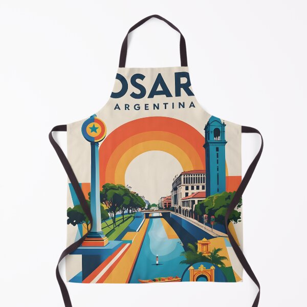 Item preview, Rosario Argentina Vintage Travel Tourism designed and sold by TravelersGems.