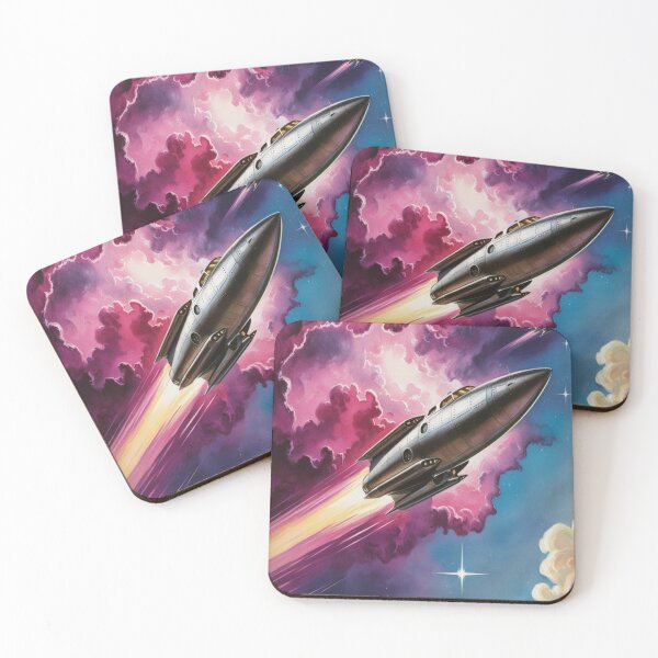 Item preview, Interstellar Classic: Retro Rocket Ride designed and sold by DevasLane.