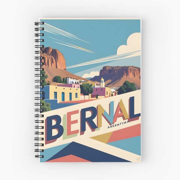Item preview, Bernal Argentina Vintage Travel Tourism designed and sold by TravelersGems.