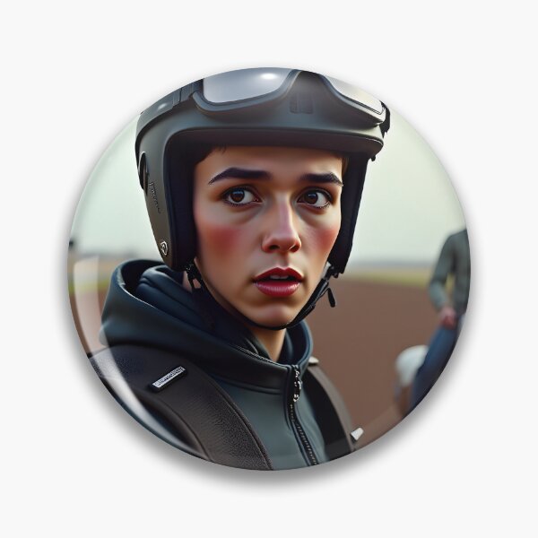 Item preview, Bravery Meets Uncertainty: Every Ride Is a New Journey; Anticipation Before the Challenge: A Veteran Rider's Moment designed and sold by Creative-RE.