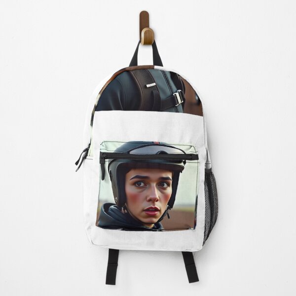 Item preview, Bravery Meets Uncertainty: Every Ride Is a New Journey; Anticipation Before the Challenge: A Veteran Rider's Moment designed and sold by Creative-RE.