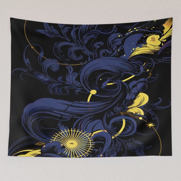 Item preview, Celestial Swirls and Stars designed and sold by Exodoi.