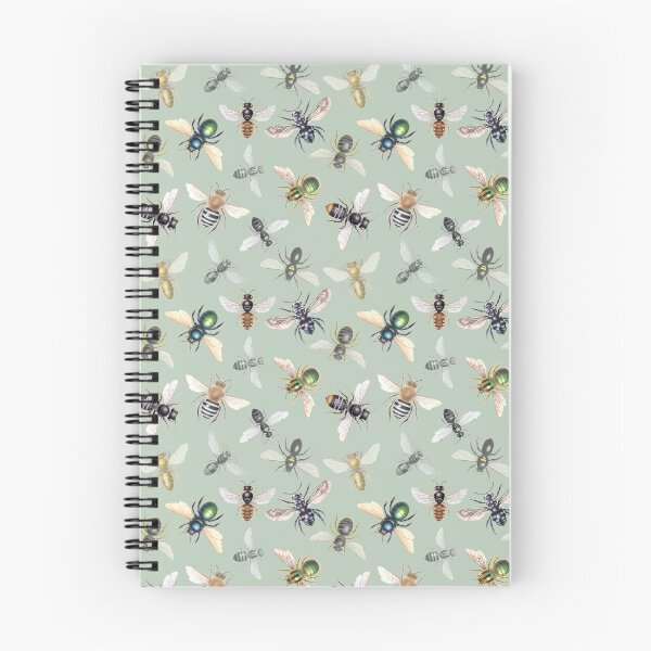 Item preview, Australian native bees on green background designed and sold by Cheryl Hodges.