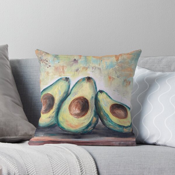 Item preview, avocado, oil painting, art, author's painting, fruit designed and sold by InstaArtist.