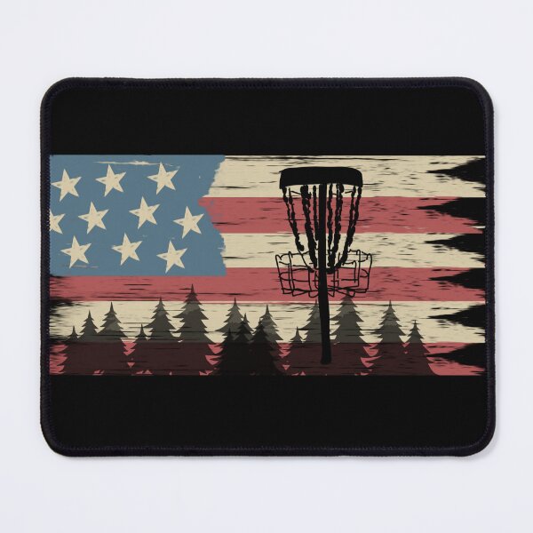 Item preview, Disc Golf US Flag Vintage Frisbee Golf designed and sold by vibeno1.