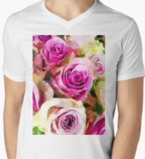 Flower Bouquet 2 Men's V-Neck T-Shirt