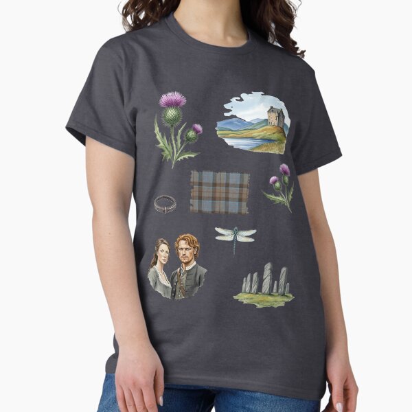 Aperçu de l'œuvre Autocollants Outlander créée et vendue par dealchica.