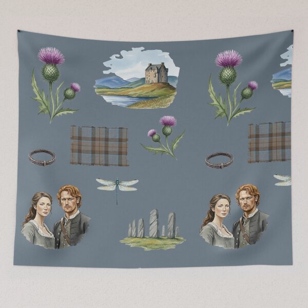 Item preview, Outlander Stickers designed and sold by dealchica.