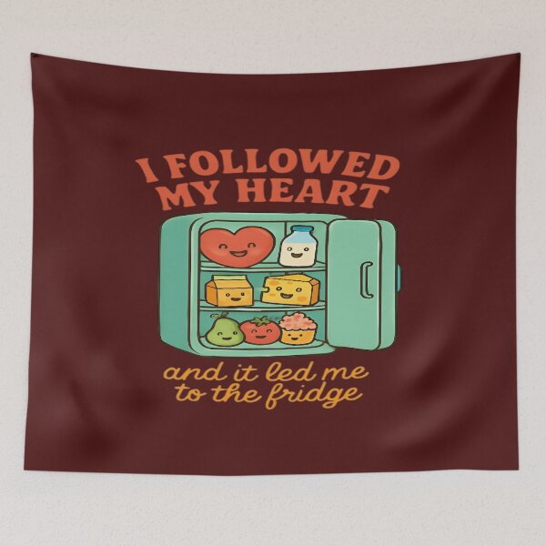 Item preview, Heartfelt Journey to the Fridge designed and sold by Danivique.