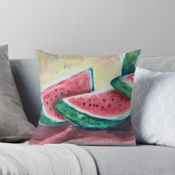 Item preview, Watermelon, oil painting, art, author's painting, fruit designed and sold by InstaArtist.