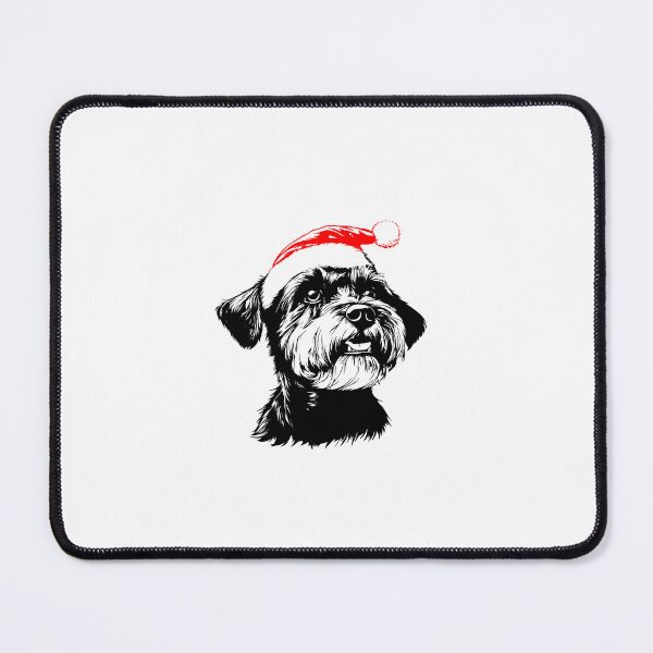 Artikelvorschau, Schnauzer Weihnachtsstimmung entworfen und verkauft von JollyCritters.
