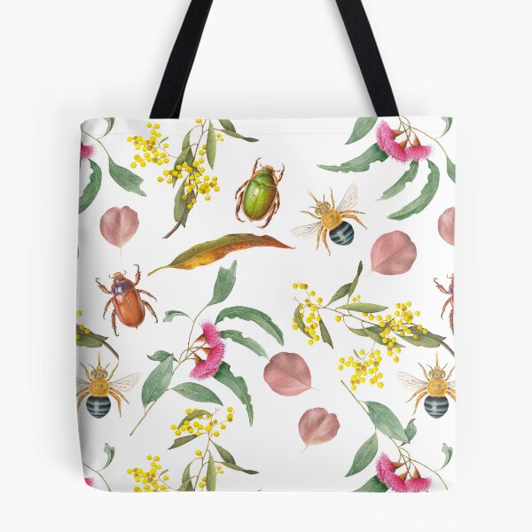Item preview, Botanical and insect pattern - Australian natives designed and sold by Cheryl Hodges.