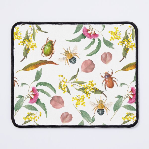 Item preview, Botanical and insect pattern - Australian natives designed and sold by Cheryl Hodges.