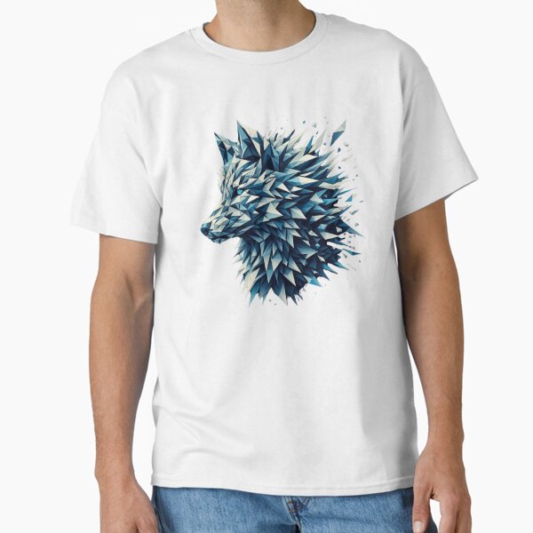 Item preview, Arctic Shard: Crystalline Ice Wolf Spirit designed and sold by Mi&Nel&Bu.