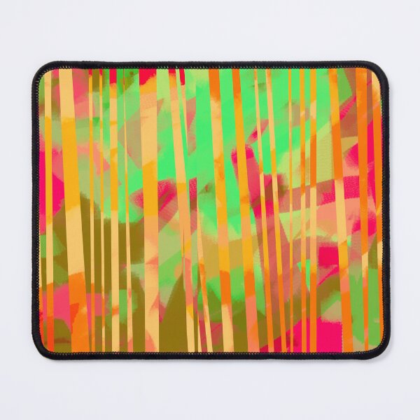 Item preview, ABSTRACT Collection: Neon Cascade in Pink and Green designed and sold by Rebecca Creates....
