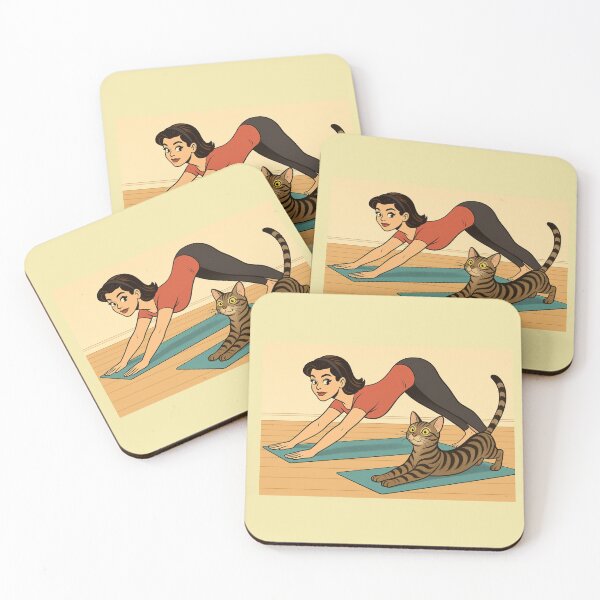 Item preview,  Copy Cat Yoga designed and sold by SammyMorry.