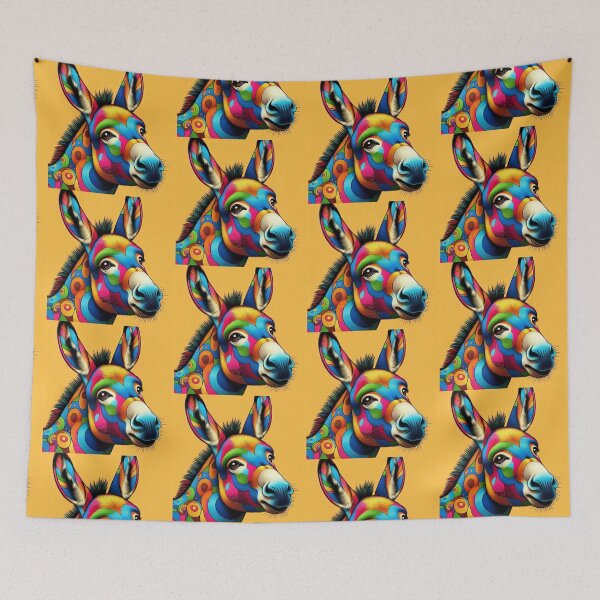 Item preview, cute donkey designed and sold by Dogandesighn.