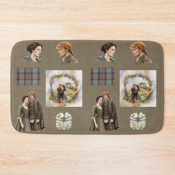 Item preview, Outlander Stickers - Jamie and Claire designed and sold by dealchica.