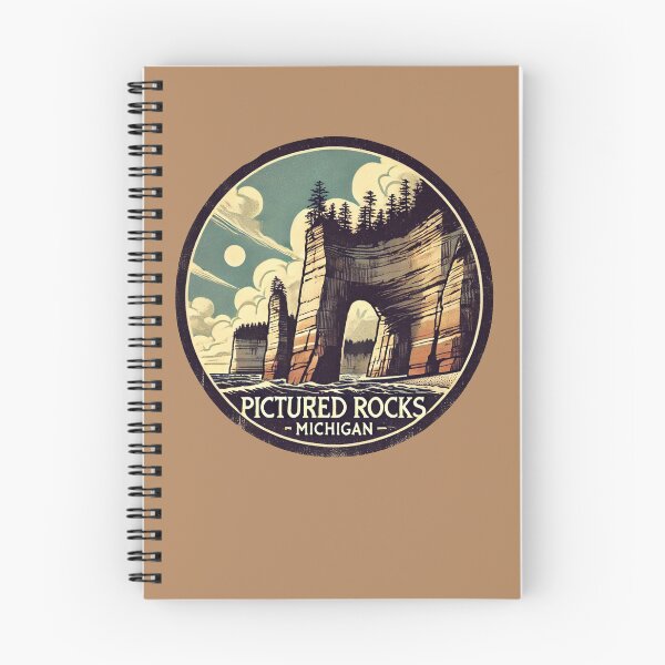 Item preview, Pictured Rocks Michigan designed and sold by FrictionMaxxing.