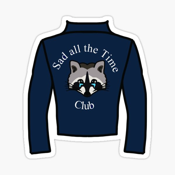 Vista previa del artículo con la obra «Club Triste todo el tiempo», diseñado y vendido por LadyOfZombies.